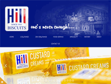Tablet Screenshot of hillbiscuits.com